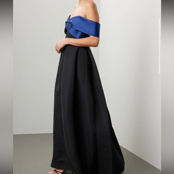 New - Sachin + Babi Kelli Gown Royal Blue and Black 8 Dress